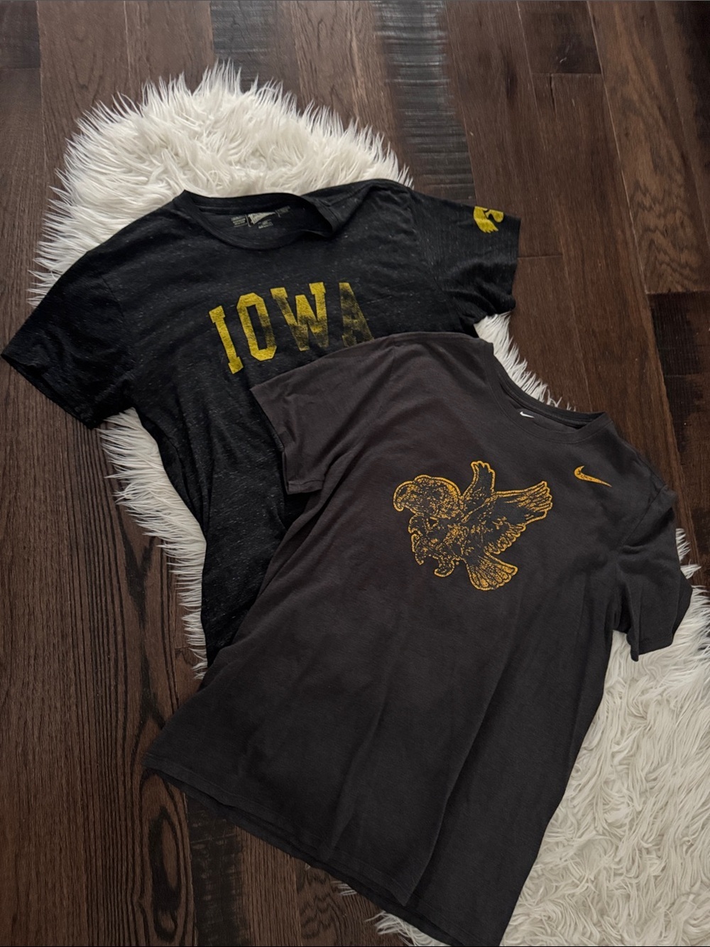 Nike Black Iowa Hawkeye Graphic Tees Bundle